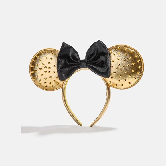 Baublebar Disney Parks Minnie Mouse Gold Party Ears Headband - Picture 4 of 6
